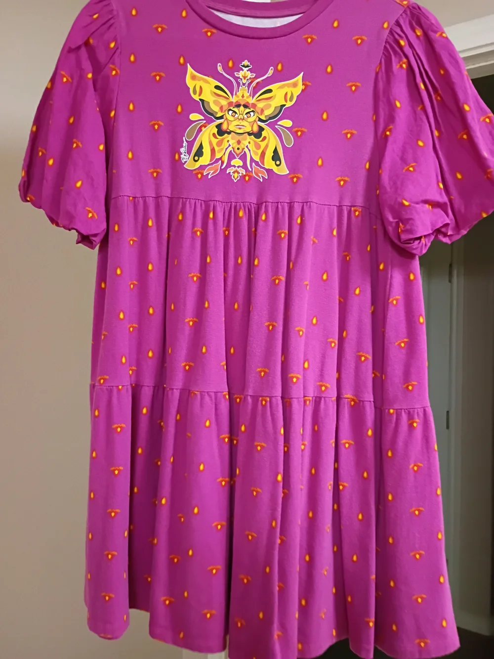 Disney Encanto Girls' Pink Graphic Top